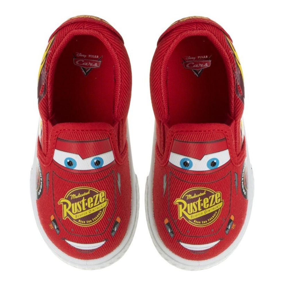 Cars Red Kids Slip-On Shoes